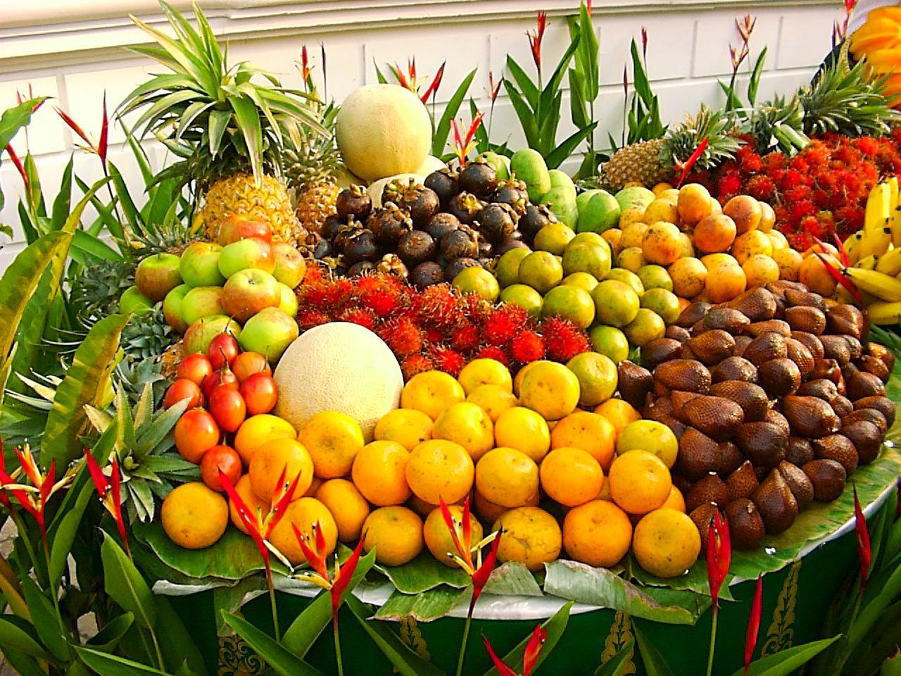 Buah-buahan, salah satu komoditas pertanian yang laris di pasar internasional